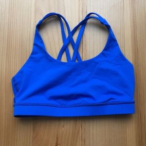 Lululemon Royal Blue Energy Bra size 8